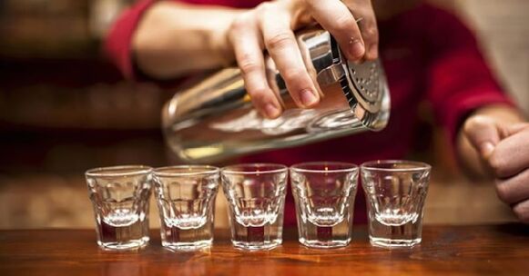 Zaustavitve za alkohol se lahko napijejo