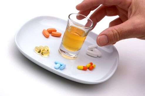 tablete in alkohol po odstranitvi žolčnika