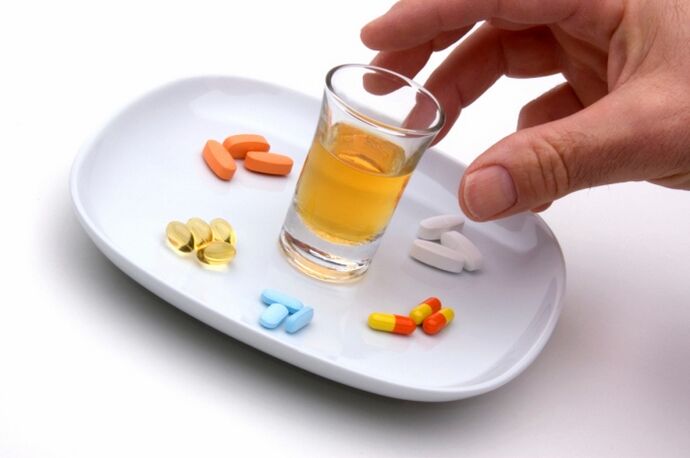 uživanje alkohola in antibiotikov